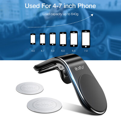 RAXFLY L-Type Magnetic Holder Black