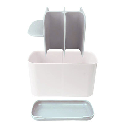 EasyStore Toothbrush Caddy L-size Gray