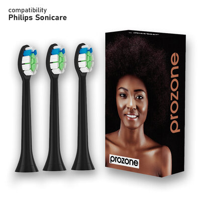 ProZone Premium-Diamond (for Philips) Hard Black 3pcs