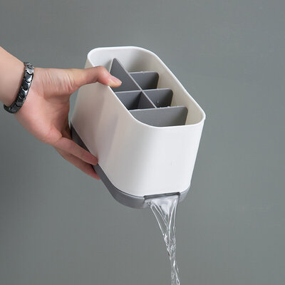 EasyStore Toothbrush Caddy XL-size Gray