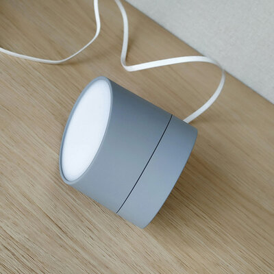 MUID Clock Night Light (FZ-01) Grey