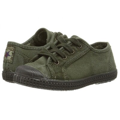 Cienta Kids Shoes 974777 23 (Olive Velvet)