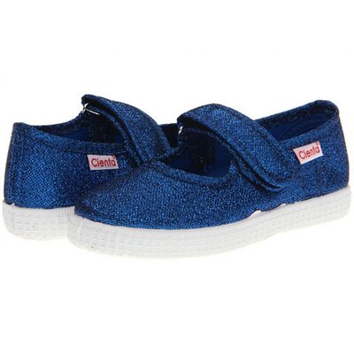 Cienta Kids Shoes 56013 18 (Blue Metallic)