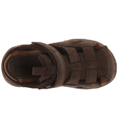 Timberland Oak Bluffs Leather Fisherman 39 (Dark Brown)