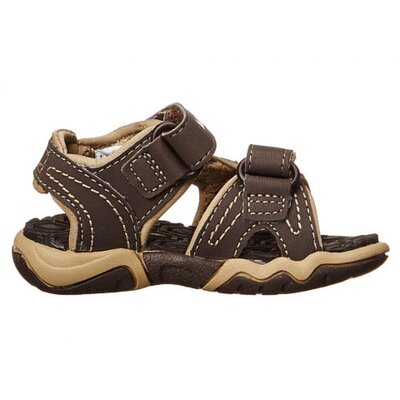 Timberland Kids Adventure Seeker 2-Strap Sandal 23.5 (Brown/Tan)