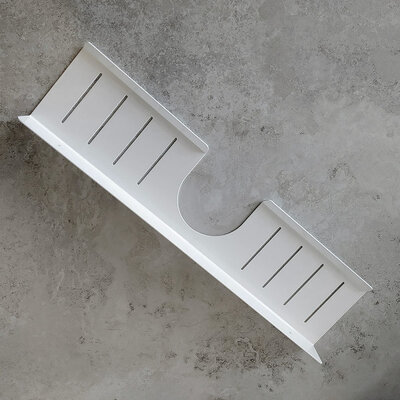 IwConcept BathRack Loft-50cm Notch White