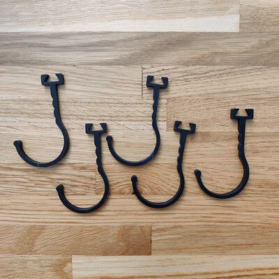 Fumei PLB-Hook-5pcs Black