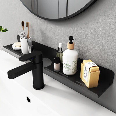 IwConcept BathRack Loft-60cm Notch Black