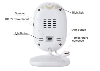 ProZone ABM704 4.3in (Baby Monitor) EU