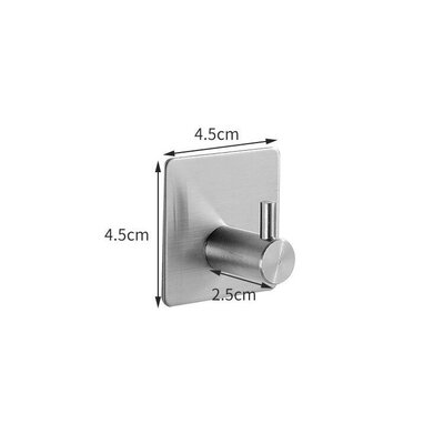 IwConcept JIN-H SS-304 (3M) 4pcs Silver