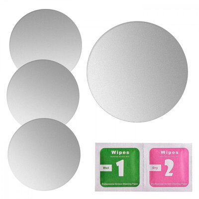 PlateSilver RF (4pcs) Pluss 40mm Silver
