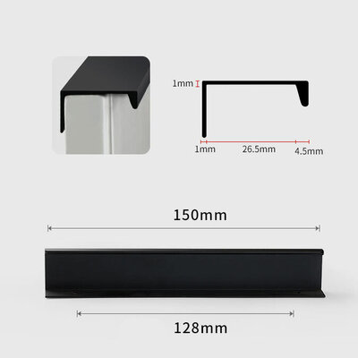 LEEDIS B-6805-128 (150mm) Black
