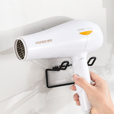 Shaxi Hair Dryer Holder (SL-3) Black (Defect)