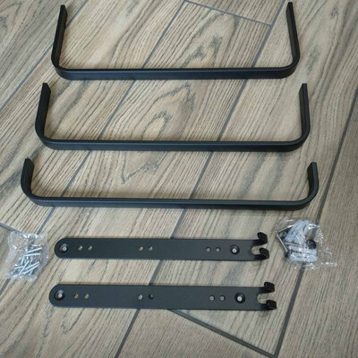 Fumei LM 40cm-3-Rods Black