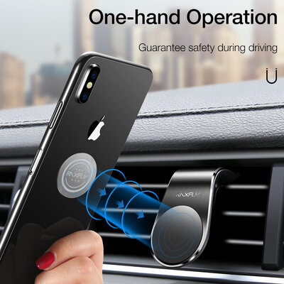 RAXFLY L-Type Magnetic Holder (1 plate) Black