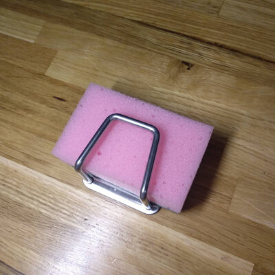 Fumei Sponge Holder (3M) Silver (4pcs)