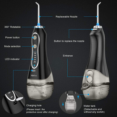 H2OFloss HF-6 Black