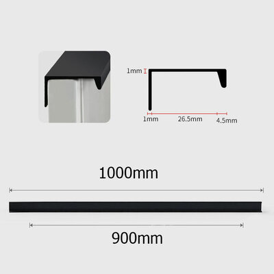 LEEDIS B-6805-900 (1000mm) Black