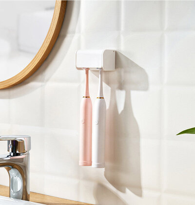 KM-Japan Electric Toothbrush Holder 810 2T (White)