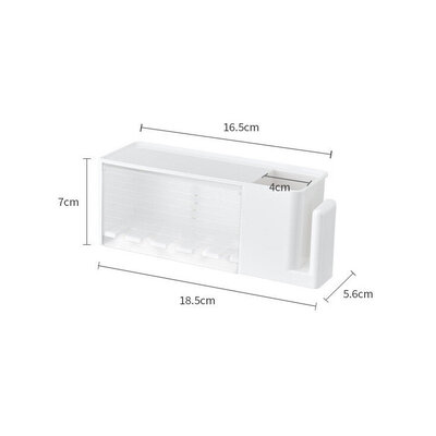 KM-Japan Toothbrush Holder 1002 (White)