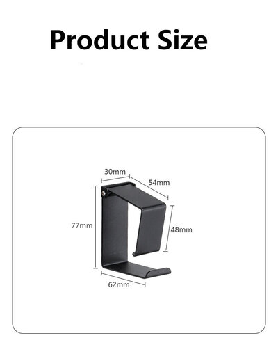 SD SUS-304 Washbasion Hool (Black) 