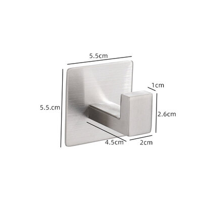 Jingwey JG-Hook Type-1 2pcs (Silver)
