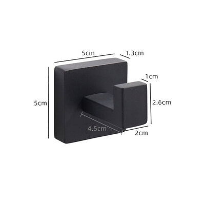 Jingwey JG-Hook Type-3 2pcs (Black)
