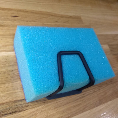 Haowa Sponge Holder (3M) 4pcs Black 