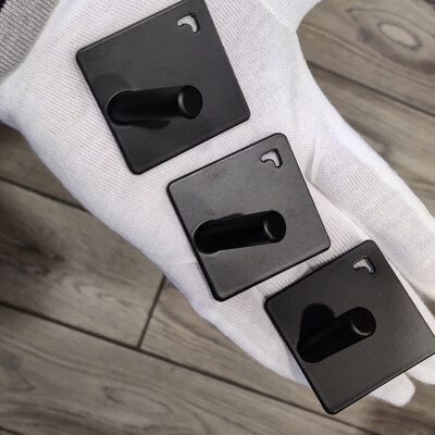 IwConcept JIN-Aluminum Type-2 (S) 3pcs Black