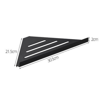 Tauset H5093 Angular Slim SUS304 Black