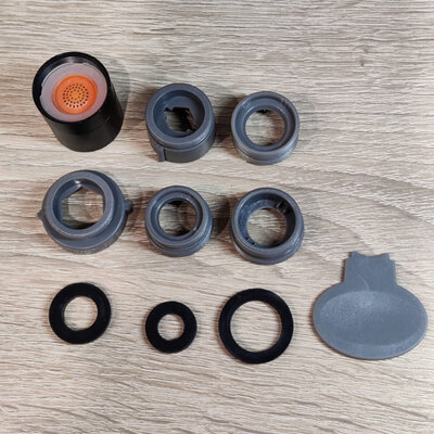 Lanfey CH-001 Black + adapters