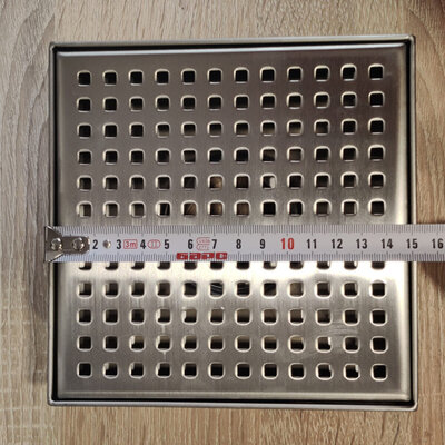 DISFACT DTQ-1 Premium 15x15cm SUS304 Silver