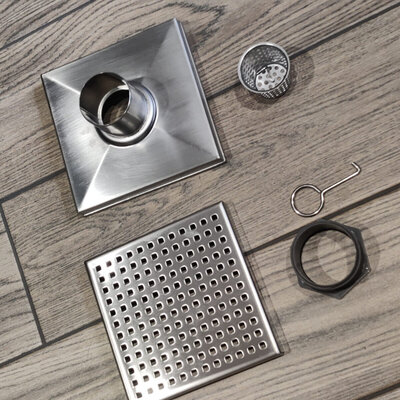 DISFACT DTQ-1 Premium 15x15cm SUS304 Silver