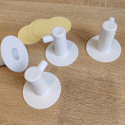 Bauni B-020 Nordic Style (White) 4pcs
