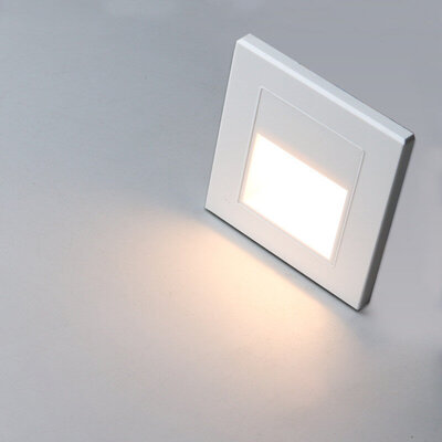 BIO-PASS LED STEP LIGHT BASE (1.5W/3000K) White