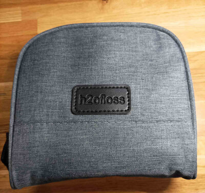H2OFloss Flosser Bag 16x14x6 Gray for H2OFloss HF-3