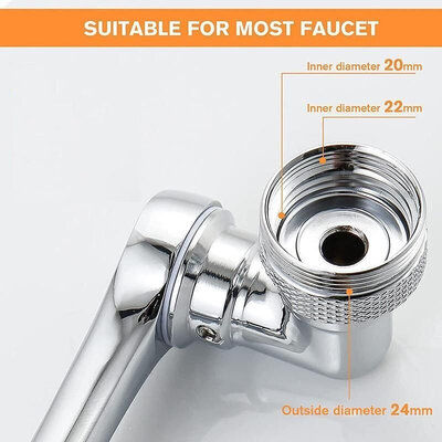 Faromo faucet aerator 360 Copper Chromium
