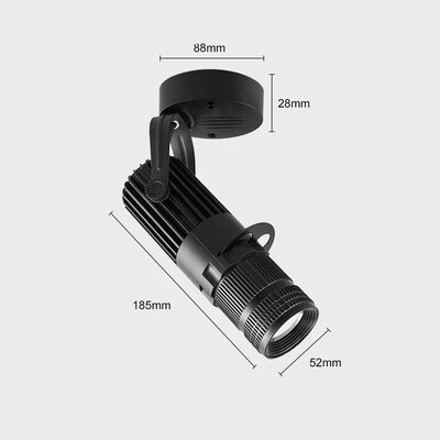 Pinton CNTJ-1070T12 7W 3000K Black