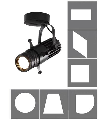 Pinton CNGQ-1076T12 10W 3000K Black