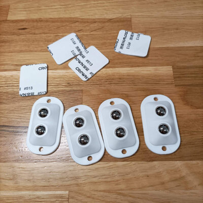  Jinrongda JR-4 4pcs White