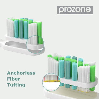 ProZone Premium-Balance (for Philips) Medium Black/White 2pcs