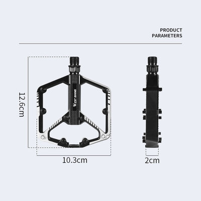 WEST BIKING ALU-D-1 Black