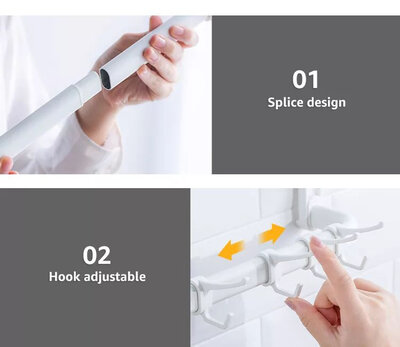 Taili AW556 (Towel Rack) White