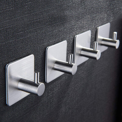 IwConcept JIN-H SS-304 (3M) 4pcs Silver