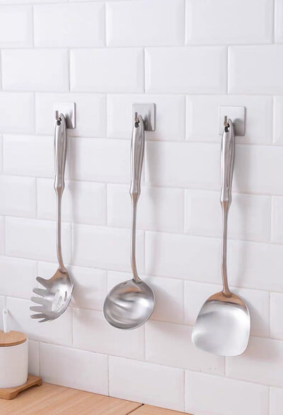 IwConcept JIN-L SS-304 (3M) 4pcs Silver