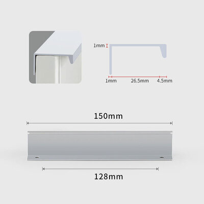 LEEDIS B-6805-128 (150mm) Silver