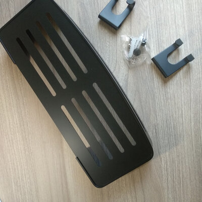 Miken AF-02B (Al-Rectangular) 32cm Black