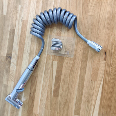 DISFACT D18 (hose + shower + holder) Chromium