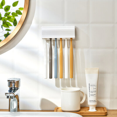 KM-Japan Toothbrush Holder 871 6T (White)
