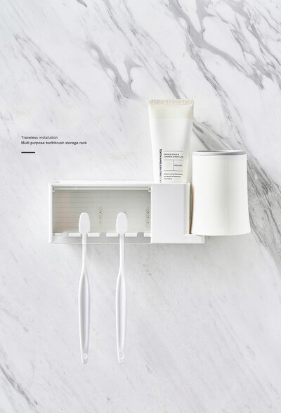 KM-Japan Toothbrush Holder 1002 (White)
